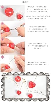 Amazon | MYmama さくらんぼ ピアス パーツ 金具 2ペア4個